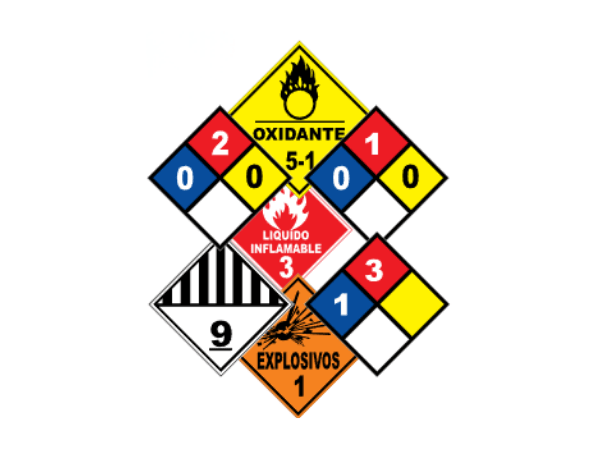 Brandeo de rombos y UN